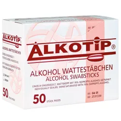 Alkotip Alcohol Wattenstaafjes 50 St